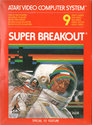 Super Breakout Atari cartridge scan