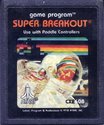 Super Breakout Atari cartridge scan