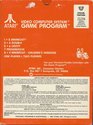 Super Breakout Atari cartridge scan