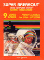 Super Breakout Atari cartridge scan