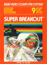 Super Breakout Atari cartridge scan