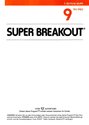 Super Breakout Atari instructions