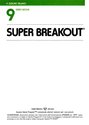 Super Breakout Atari instructions