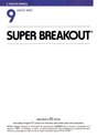 Super Breakout Atari instructions