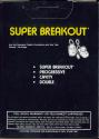 Super Breakout Atari cartridge scan