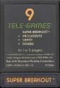 Super Breakout Atari cartridge scan