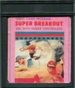 Super Breakout Atari cartridge scan