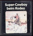 Super-Cowboy beim Rodeo Atari cartridge scan