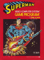 Superman Atari cartridge scan