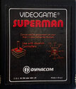 Superman Atari cartridge scan