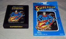 Superman Atari cartridge scan