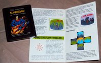 Superman Atari cartridge scan