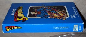 Superman Atari cartridge scan