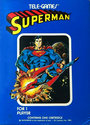 Superman Atari cartridge scan