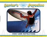 Surfer's Paradise But Danger Below! Atari instructions