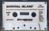 Survival Island Atari tape scan