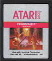 SwordQuest - FireWorld Atari cartridge scan