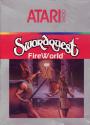 SwordQuest - FireWorld Atari cartridge scan