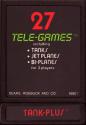 Tank-Plus Atari cartridge scan