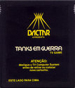 Tanks em Guerra Atari cartridge scan