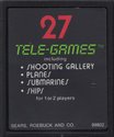 Target Fun Atari cartridge scan