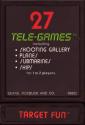 Target Fun Atari cartridge scan