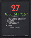 Target Fun Atari cartridge scan