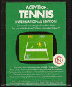 Tennis Atari cartridge scan
