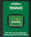 Tennis Atari cartridge scan