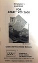 Tennis Atari instructions