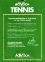 Tennis Atari cartridge scan