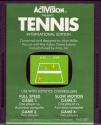 Tennis Atari cartridge scan
