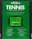 Tennis Atari cartridge scan