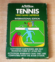 Tennis Atari cartridge scan