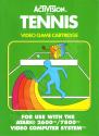 Tennis Atari cartridge scan