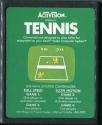 Tennis Atari cartridge scan