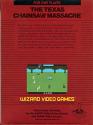 Texas Chainsaw Massacre (The) Atari cartridge scan