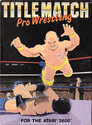 Title Match Pro Wrestling Atari cartridge scan