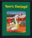 Tom's Eierjagd Atari cartridge scan