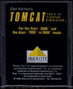 Tomcat - The F-14 Fighter Simulator Atari cartridge scan
