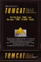 Tomcat - The F-14 Fighter Simulator Atari cartridge scan