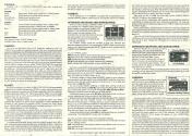 Tomcat - The F-14 Fighter Simulator Atari instructions