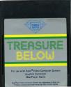 Treasure Below Atari cartridge scan