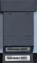 TRON - Deadly Discs Atari cartridge scan