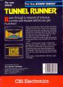 Tunnel Runner Atari cartridge scan