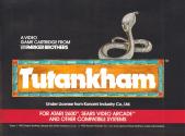 Tutankham Atari instructions