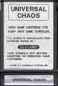 Universal Chaos Atari cartridge scan