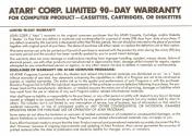Venture Atari instructions