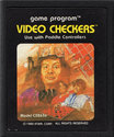 Video Checkers Atari cartridge scan