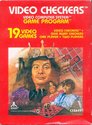Video Checkers Atari cartridge scan